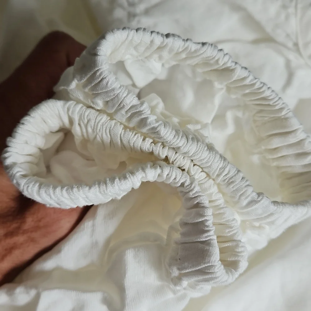 COS Oversized Gathered Mini Linen Blend  Small